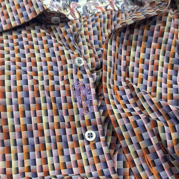 ROBERT GRAHAM CANNON BEACH CLASSIC FIT SPORT SHIRT CHECK MULTI XL - Picture 5 of 9